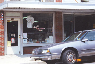 Floyd's Barber Shop is still open in Mt. Airy, NC.