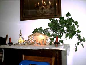 Manger scene