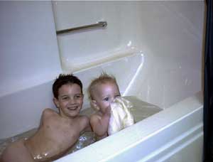 Bath time!