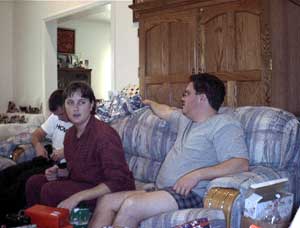 Christmas morning