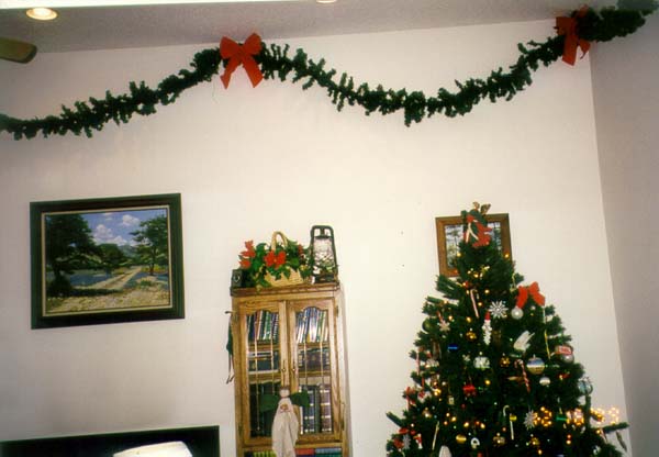The garland turned out okay!